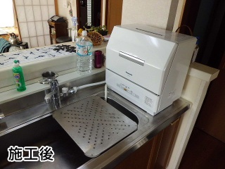 パナソニック製　食器洗い機　NP-TCR1-W