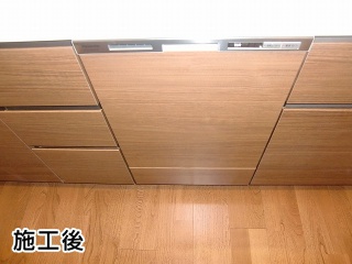 パナソニック　食洗機　食洗機・新スマートカゴ・幅45cm ディープタイプ・ドア面材型 / シルバー・ 　NP-45MD5W